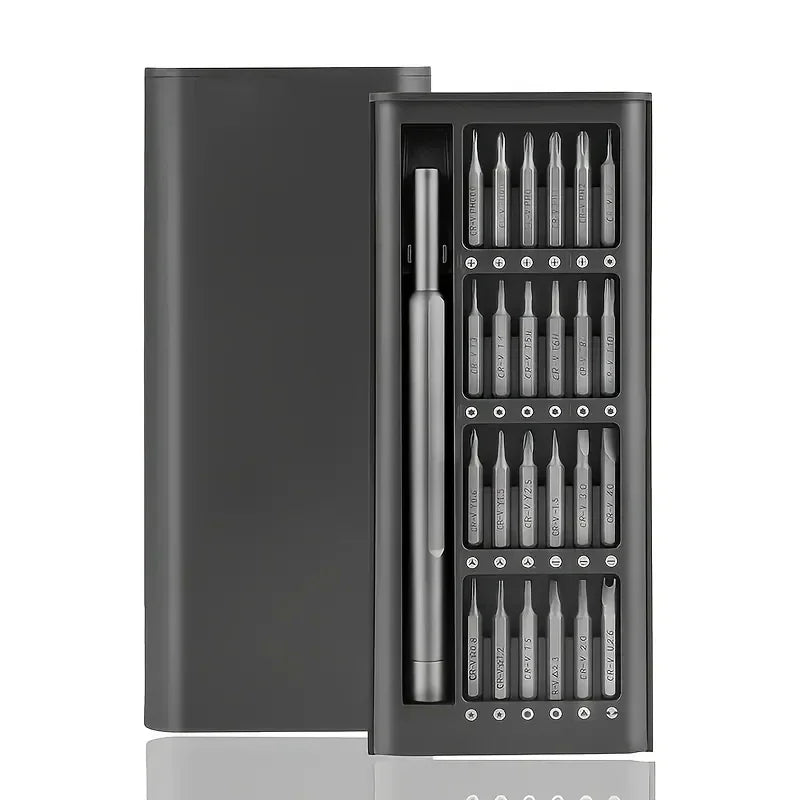 24-in-1 Magnetic Screwdriver Set — Precision Kit for Electronics, Phone & PC Repair