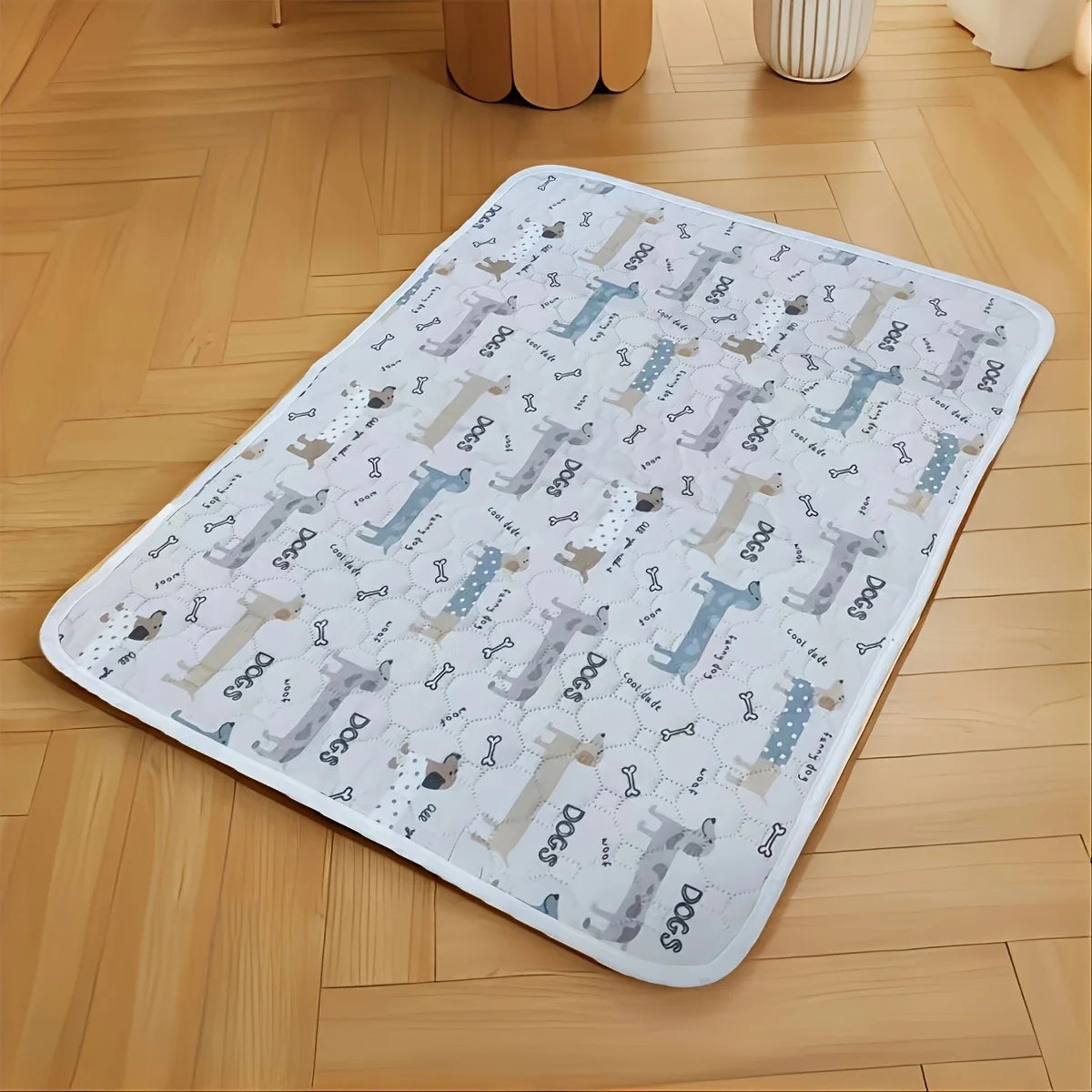 Reusable Washable Dog Pee Pad – Waterproof Absorbent Pet Training Mat