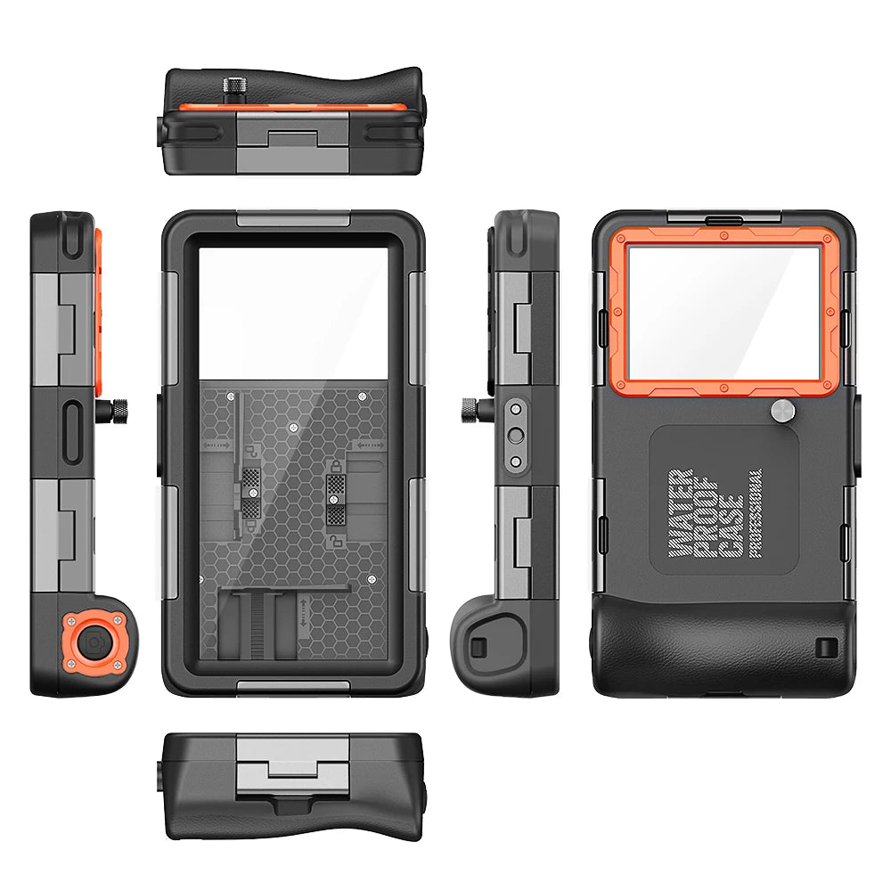 IP68 Waterproof Phone Case – 15m/50ft Diving Cover for Universal 6.9" Phones