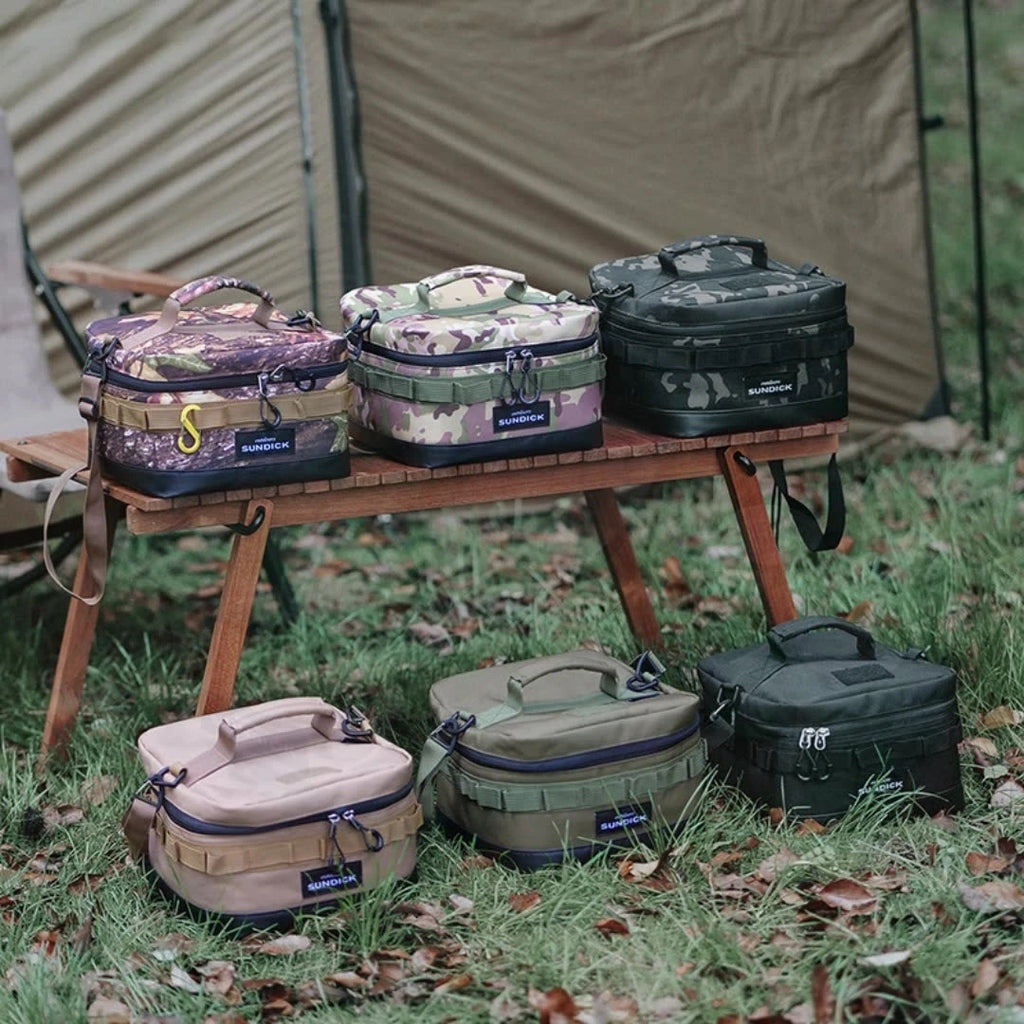 Large insulated picnic cooler bag by Home Sweet Home, showing a spacious, insulated tote with a zipper closure and carrying handles.