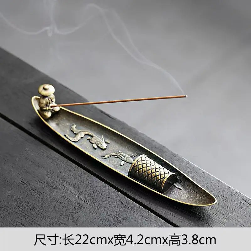 Metal Incense Stick Holder – Censer Base for 2mm / 20cm Incense Sticks | Home Decor