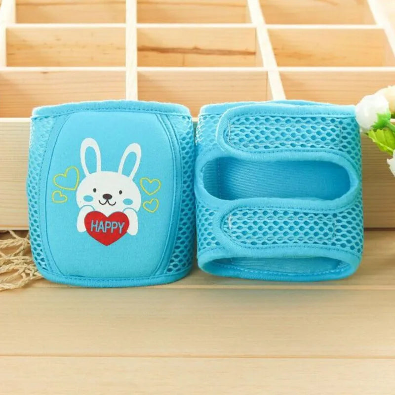 Baby Knee Pads & Leg Warmers — Crawling Protector for Infants & Toddlers ONLY Green LEFT