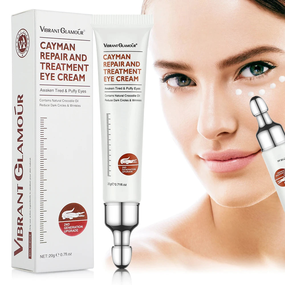 Squeeze tube of Home Sweet Home Peptide Collagen Eye Cream with a white cap, designed for nourishing and firming the delicate eye area.