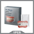 Gel-Fit Resin Denture Set — Cover Tooth Loss & Perfect Your Smile