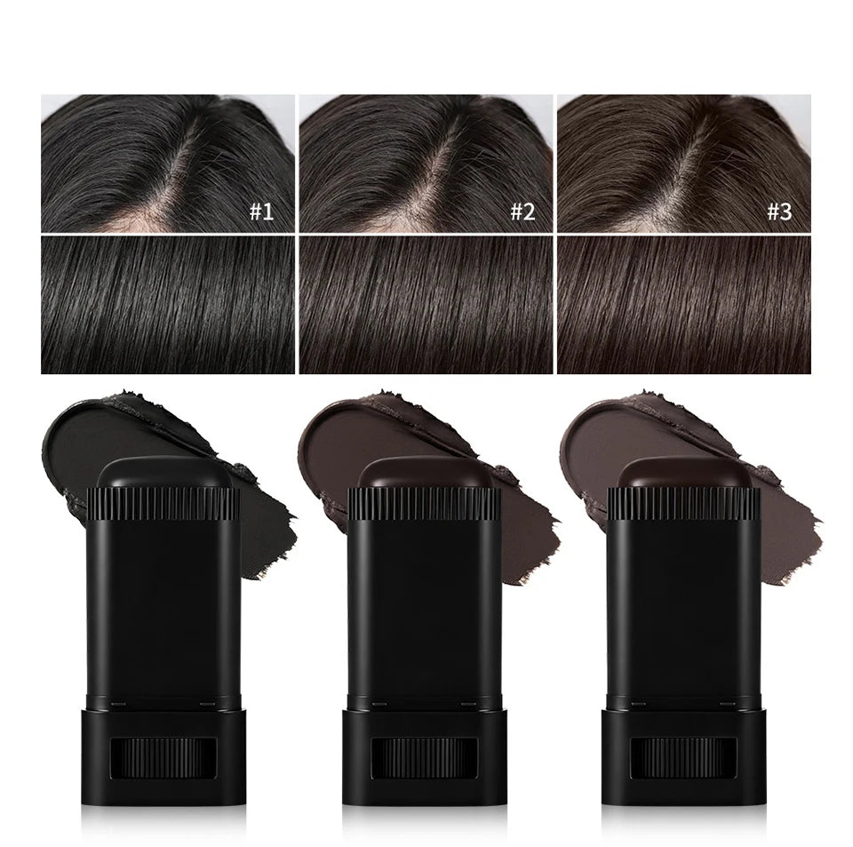 2-in-1 Hair Dye Stick with Comb | Grey Coverage Pen