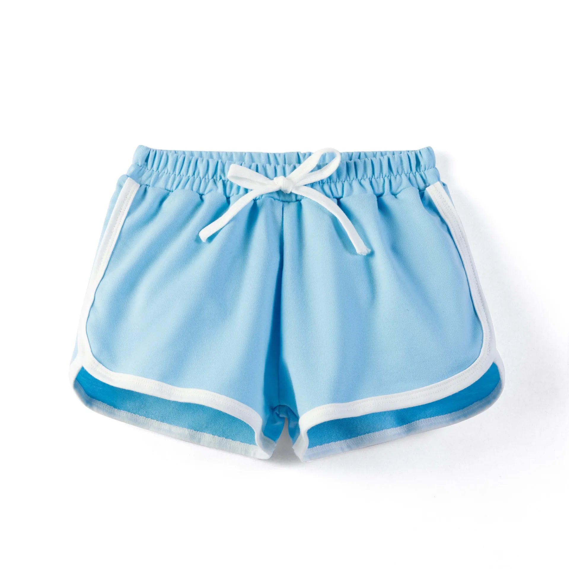 Colorful kids' summer cotton shorts by Home Sweet Home for girls and boys aged 3-18, perfect for casual warm-weather wear.