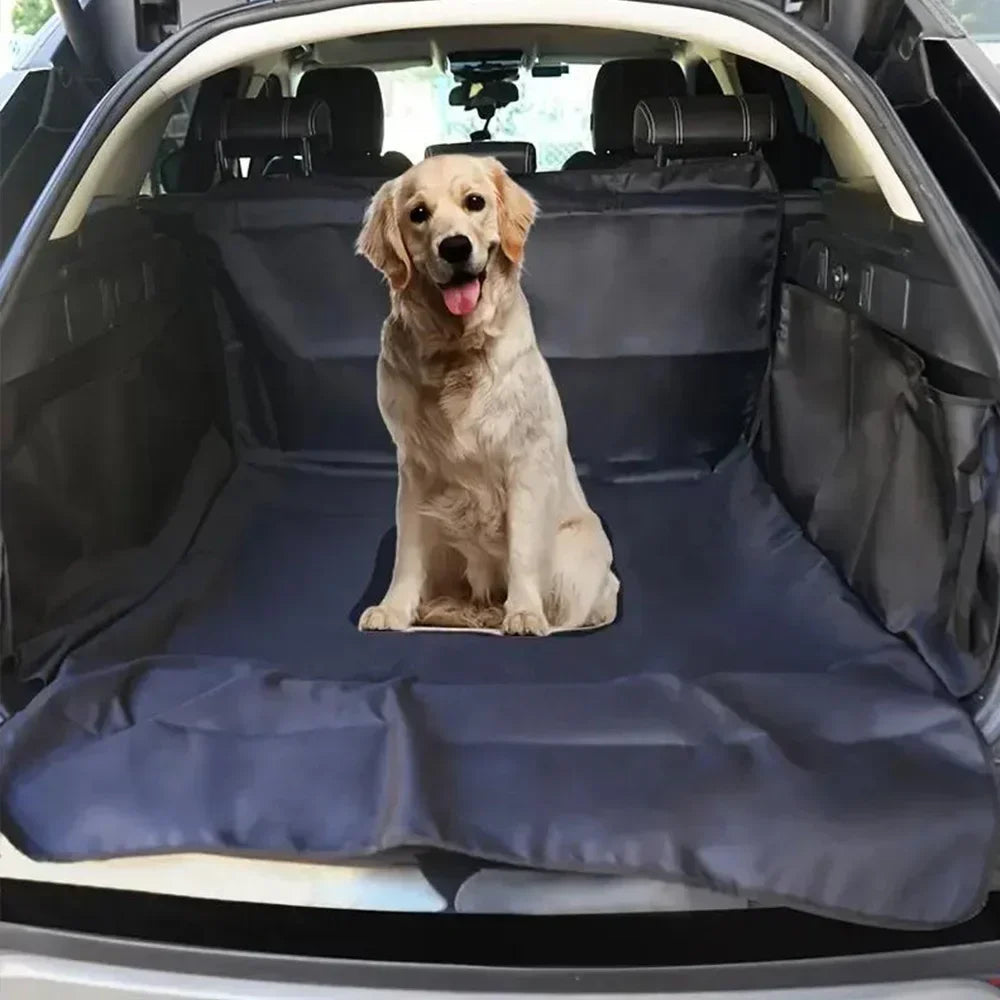 Waterproof Car Boot Mat – Universal Fit SUV Cargo Liner & Pet Mat