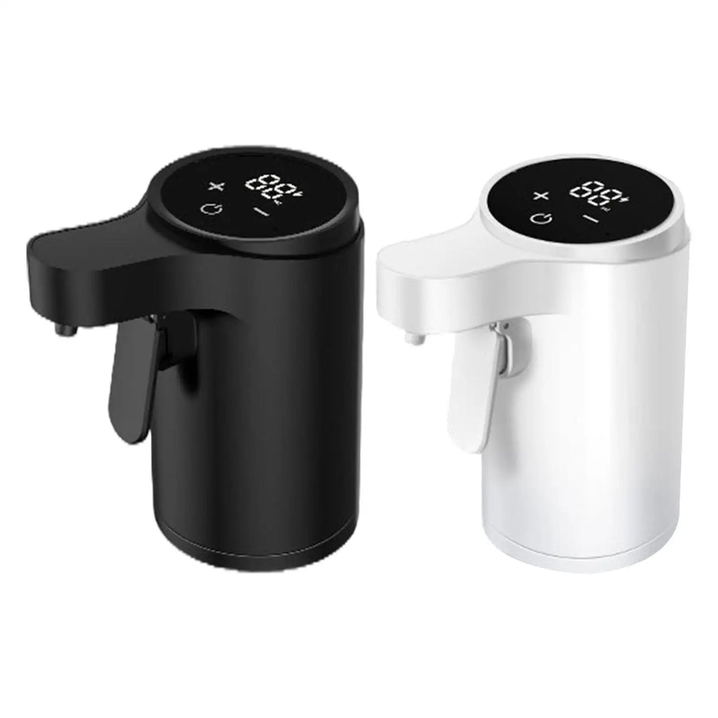 Home Sweet Home electric wine aerator and dispenser with touch screen and four pouring modes, showcasing sleek wine accessory design.