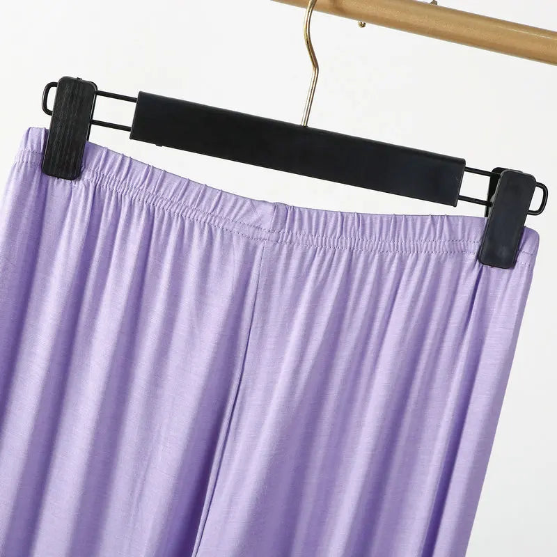 Plus Size High-Stretch Ankle-Length Leggings