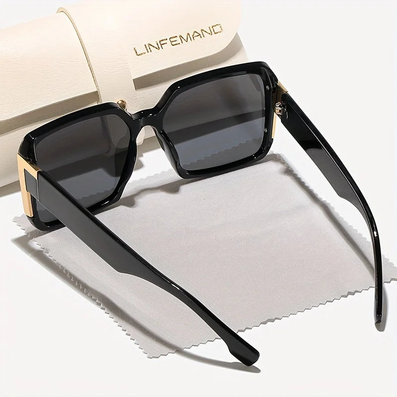 Oversized Rectangle Fashion Sunglasses
