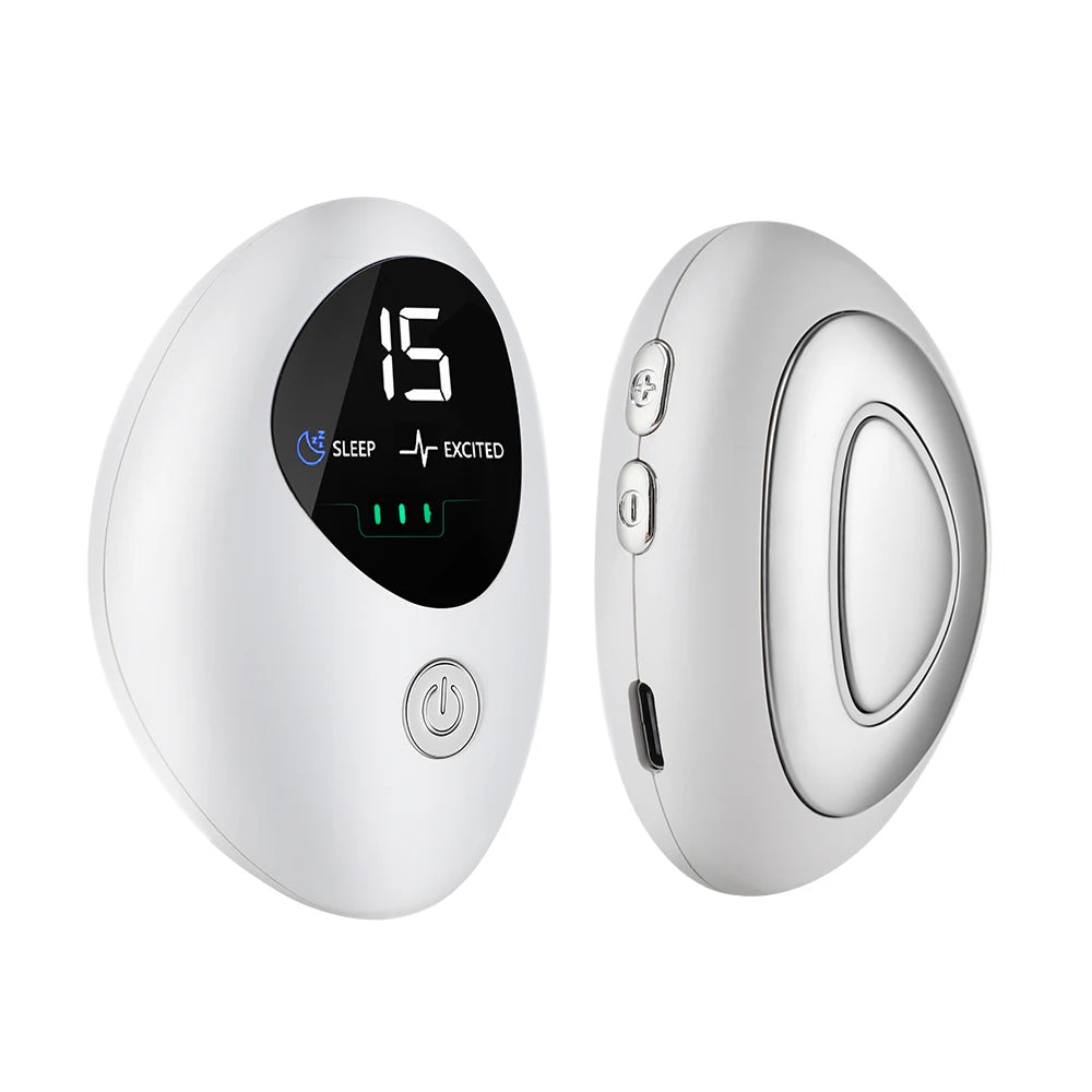 Handheld Sleep Aid Device — EMS Micro-Current Therapy for Insomnia & Anxiety Relief