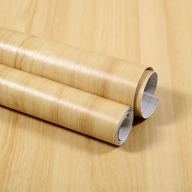 Wood Grain Peel & Stick Wallpaper – Self-Adhesive Waterproof PVC Wall Sticker