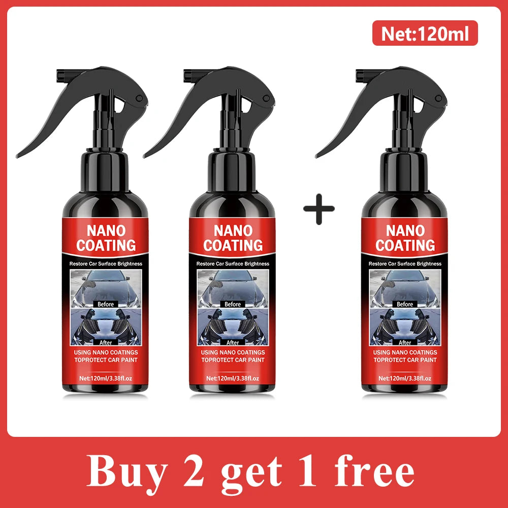 Graphene Nano Ceramic Car Coating Kit — High Gloss Paint Protection, Long-Lasting Shine