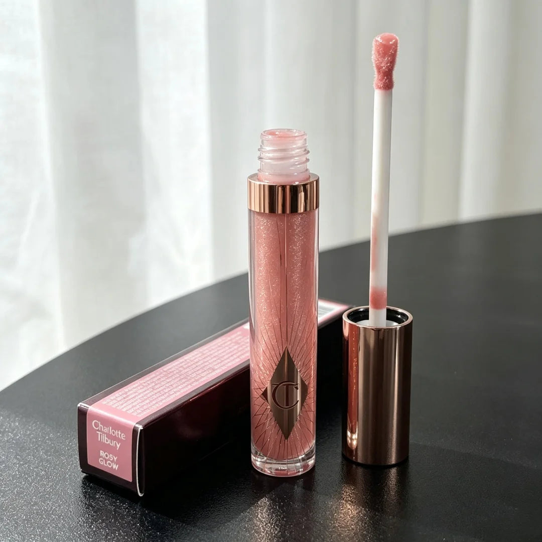 Collagen Lip Gloss & Eyeshadow Palette Set | Long-Lasting Matte & Hydrating Makeup