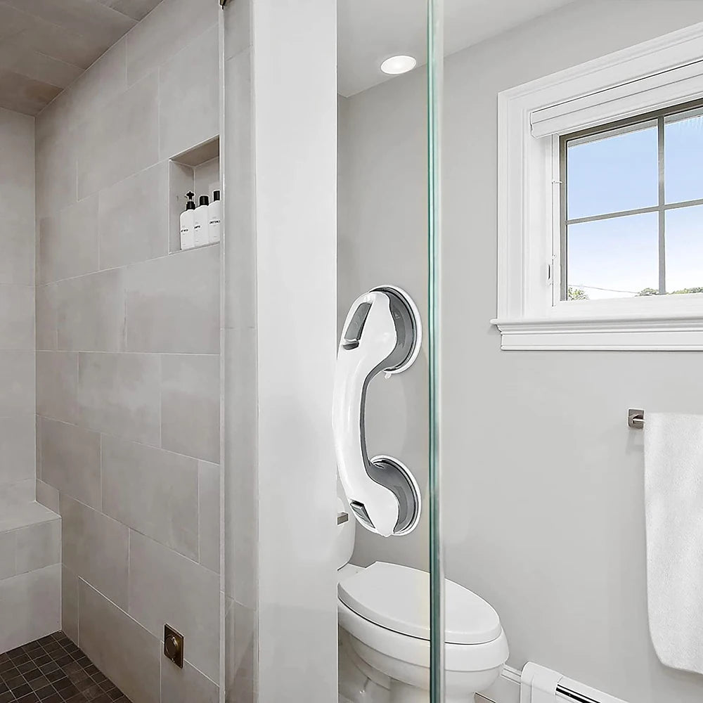 Anti-Slip Suction Grab Bar — Heavy-Duty Bathroom Safety Handle