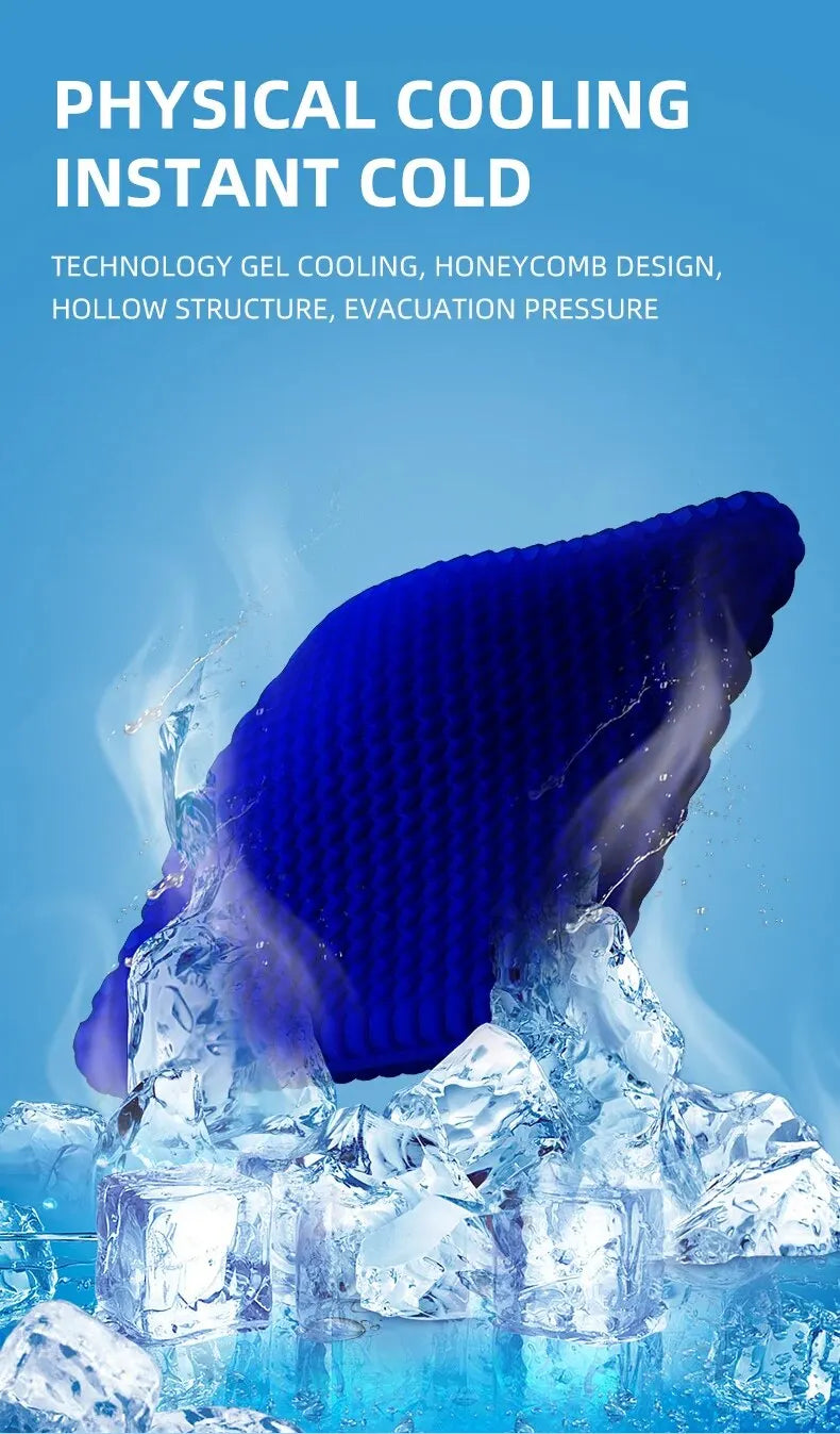Honeycomb Gel Seat Cushion – Breathable Pressure Relief for Office, Wheelchair & Car