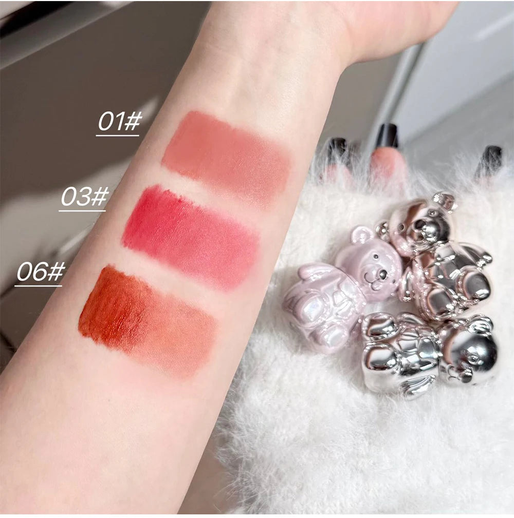 7-Piece Makeup Gift Set | Lip Mud, Pressed Powder, Blush, Eyeshadow Palette & Necklace