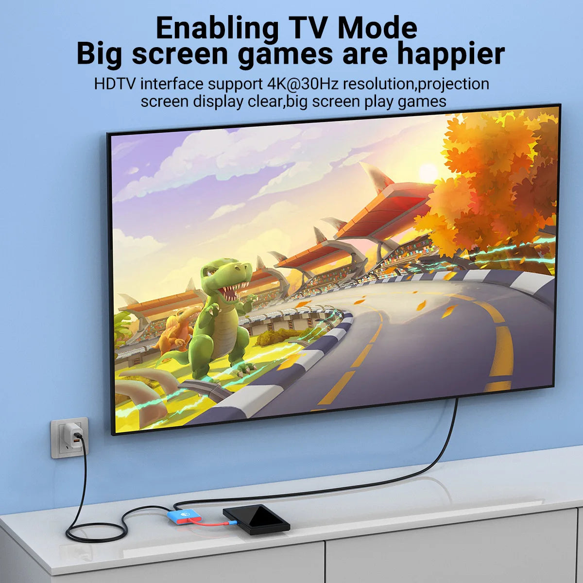 3-in-1 USB-C Hub — 4K HDMI, PD 100W Charging & USB 3.0 Docking Station