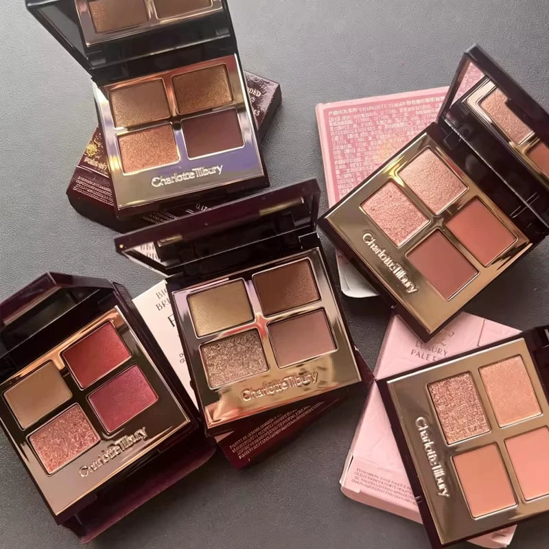 Collagen Lip Gloss & Eyeshadow Palette Set | Long-Lasting Matte & Hydrating Makeup