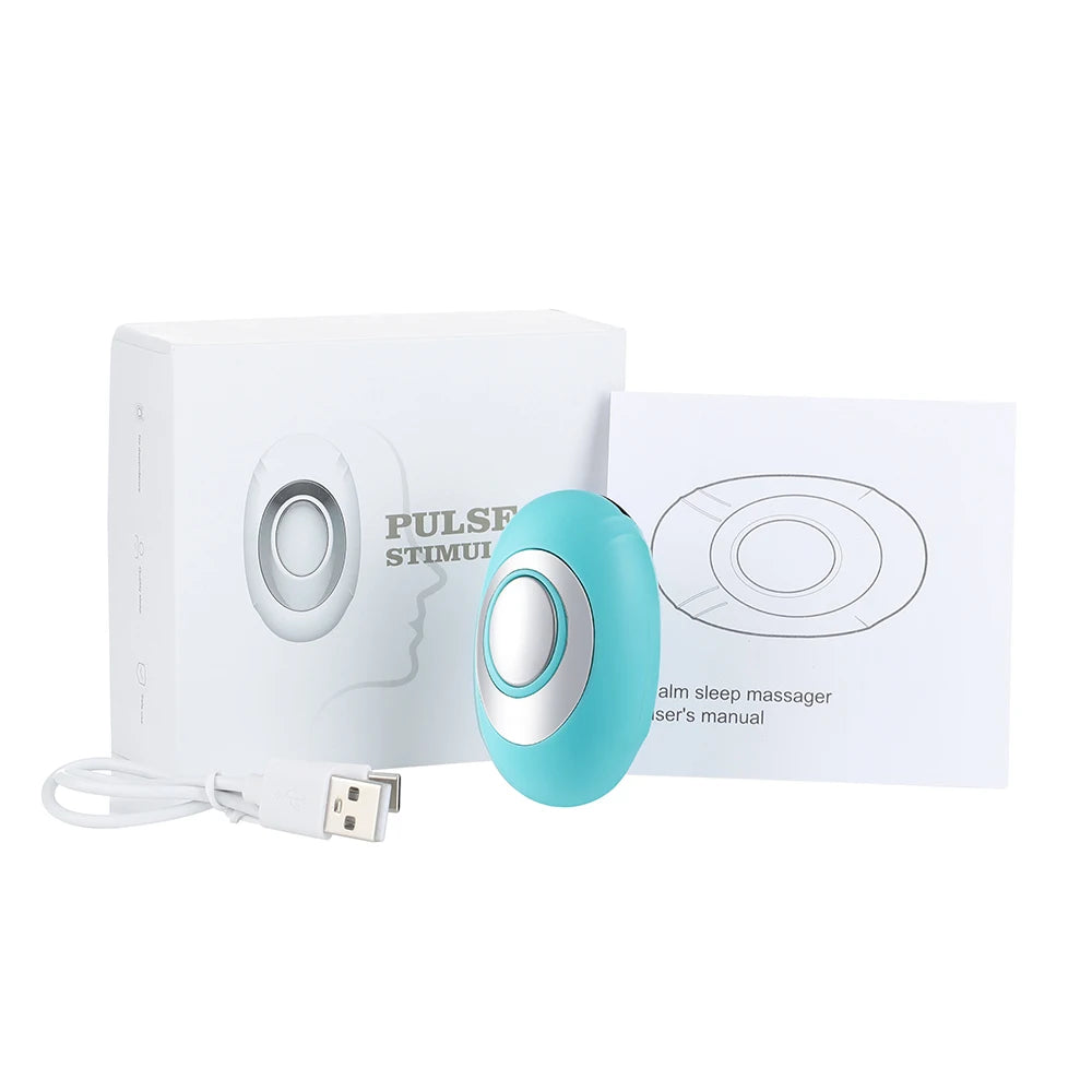 Handheld Sleep Aid Device — EMS Micro-Current Therapy for Insomnia & Anxiety Relief