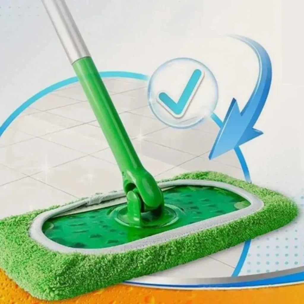 Eco-Friendly Microfibre Flat Mop Pads – 6-Pack Washable & Reusable Mop Covers