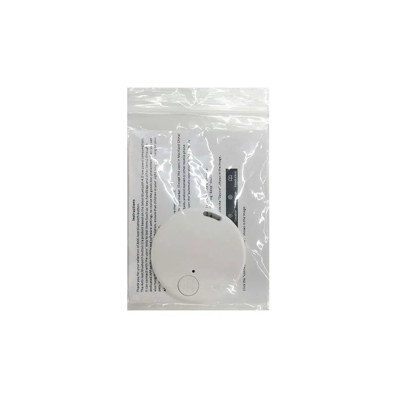 Home Sweet Home Bluetooth key finder and item tracker with compact design and keyring attachment for easy locating.