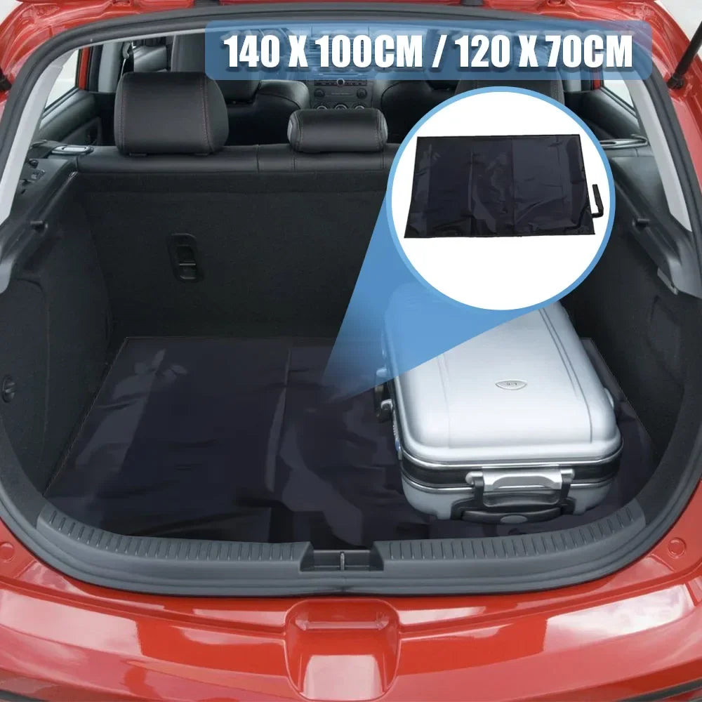 Waterproof Car Boot Mat – Universal Fit SUV Cargo Liner & Pet Mat
