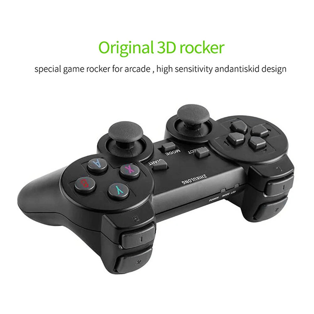 2.4G Wireless Game Controller — Plug & Play Joystick for Retro Consoles & Android TV