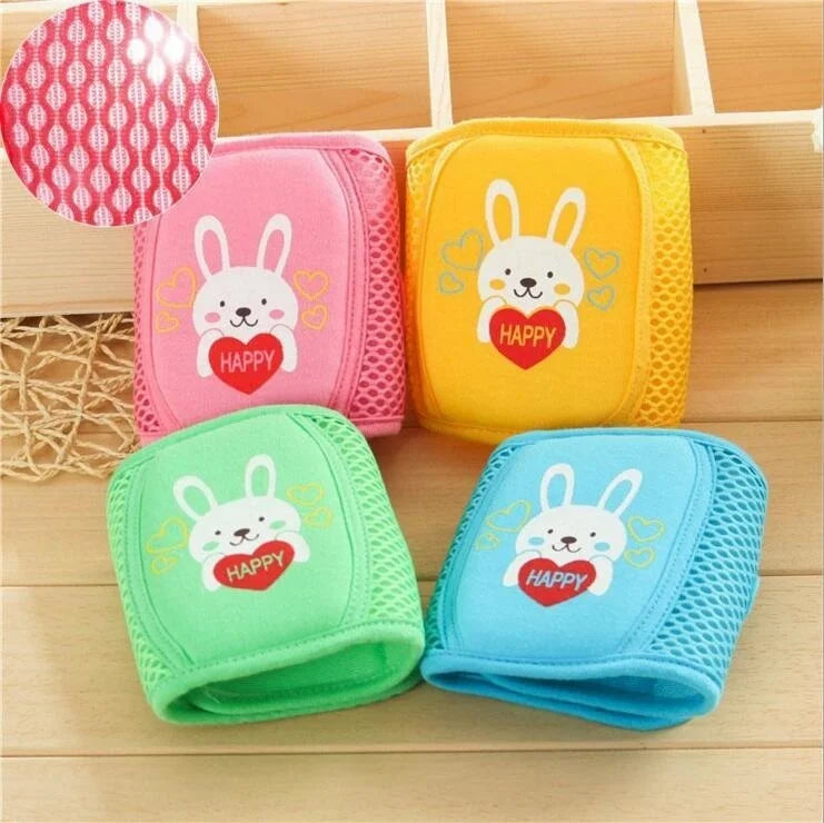 Baby Knee Pads & Leg Warmers — Crawling Protector for Infants & Toddlers ONLY Green LEFT
