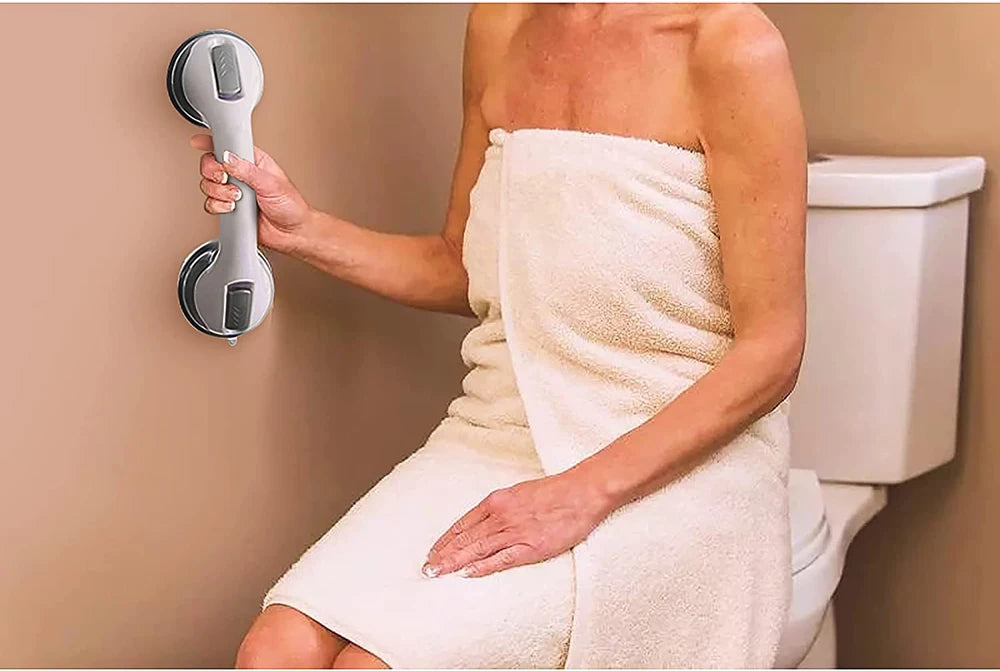 Anti-Slip Suction Grab Bar — Heavy-Duty Bathroom Safety Handle