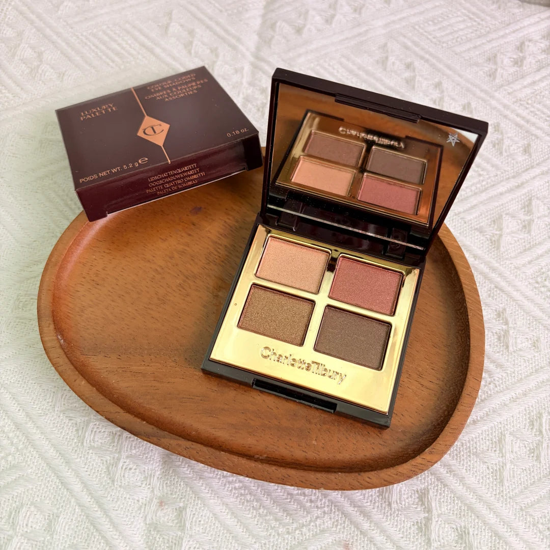 Collagen Lip Gloss & Eyeshadow Palette Set | Long-Lasting Matte & Hydrating Makeup