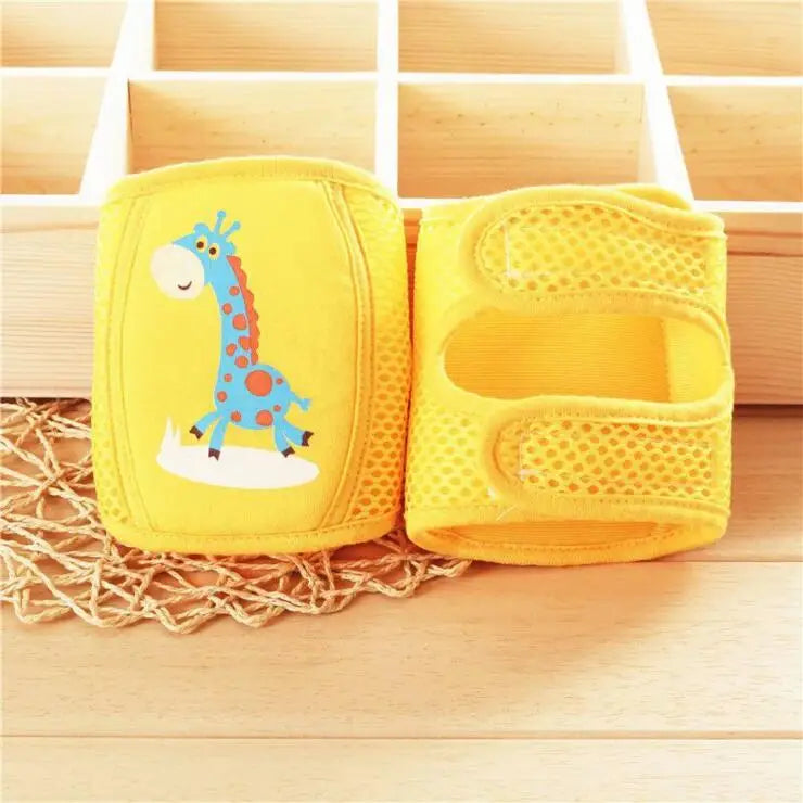 Baby Knee Pads & Leg Warmers — Crawling Protector for Infants & Toddlers ONLY Green LEFT