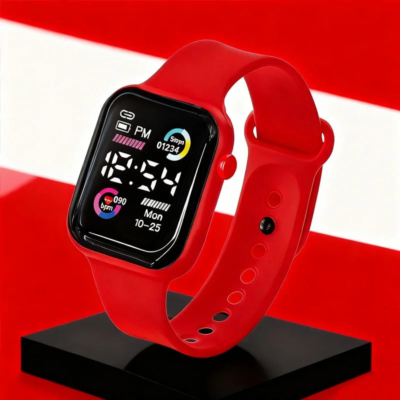 Fashion Electronic Watch & Jewellery Gift Set for Teens – 5 & 6 Piece