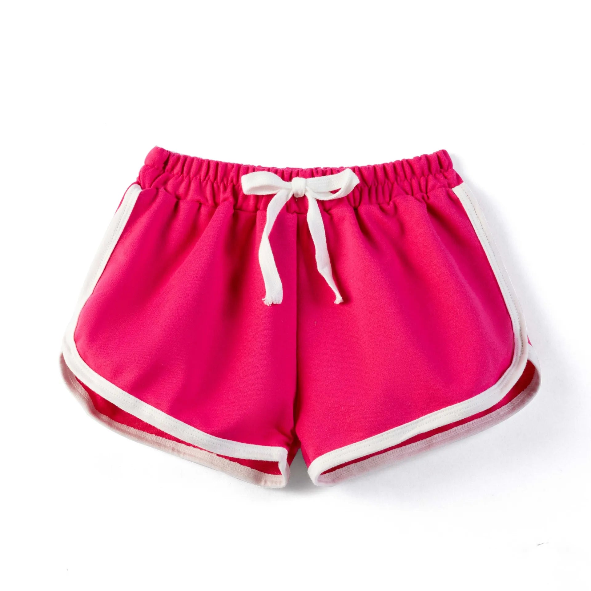 Kids candy-colored summer shorts by Home Sweet Home, casual cotton shorts for girls and boys aged 3-18, bright and comfortable.