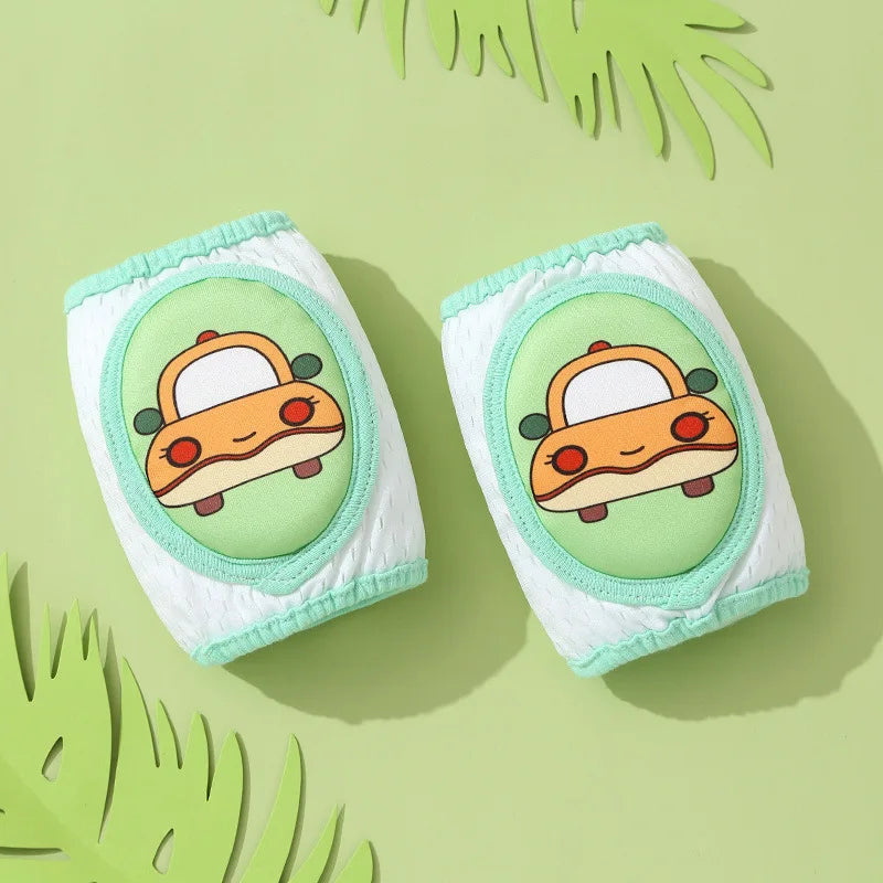 Baby & Toddler Knee Pads — Crawling Protection with Velcro