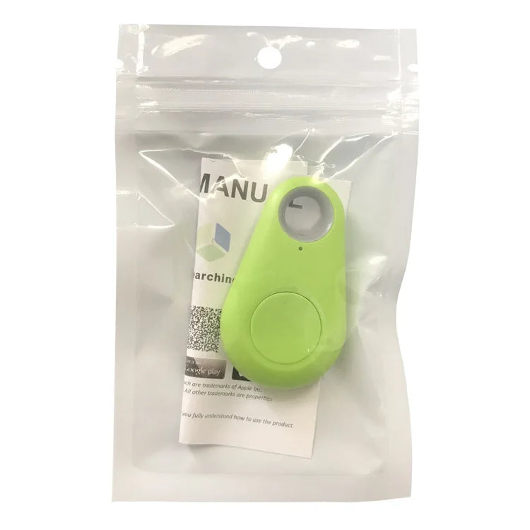 Home Sweet Home Bluetooth key finder and item tracker with compact design, showing the device and keychain attachment in use.
