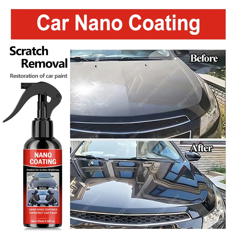 Graphene Nano Ceramic Car Coating Kit — High Gloss Paint Protection, Long-Lasting Shine