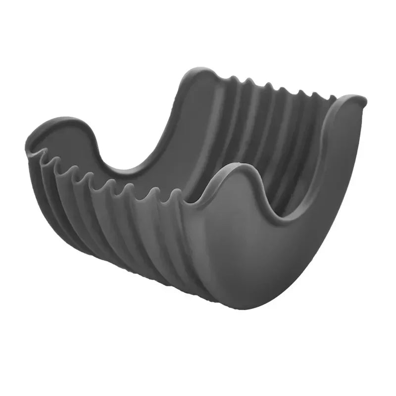 Silicone Burger Rack Holder Reusable BBQ Burger Stand