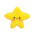 Star-Shaped Toothbrush Holder – Freestanding Bathroom Organiser with Cute Face Design