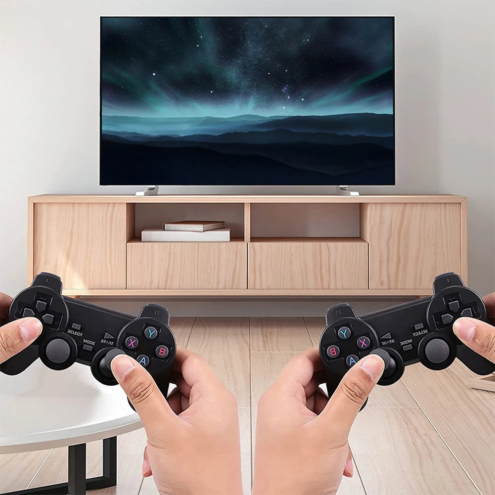 2.4G Wireless Game Controller — Plug & Play Joystick for Retro Consoles & Android TV