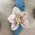 Butterfly & Orchid Flower Shoe Charms | Decorative Shoe Buckles