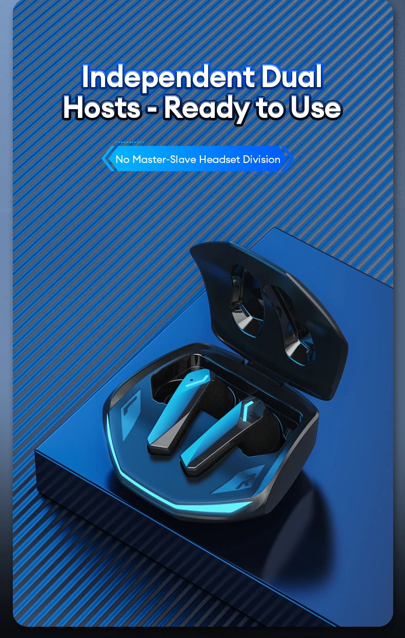 Lenovo GM2 Pro Wireless Gaming Earphones — Bluetooth 5.4, Dual Mode, ENC Noise Reduction