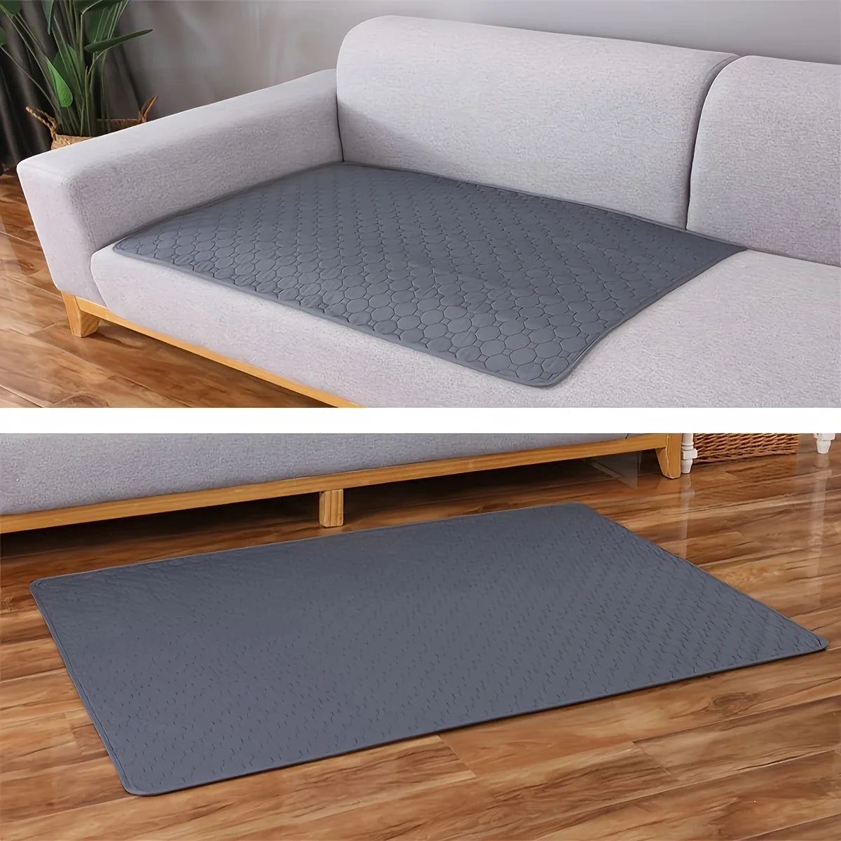 Reusable Washable Dog Pee Pad – Waterproof Absorbent Pet Training Mat
