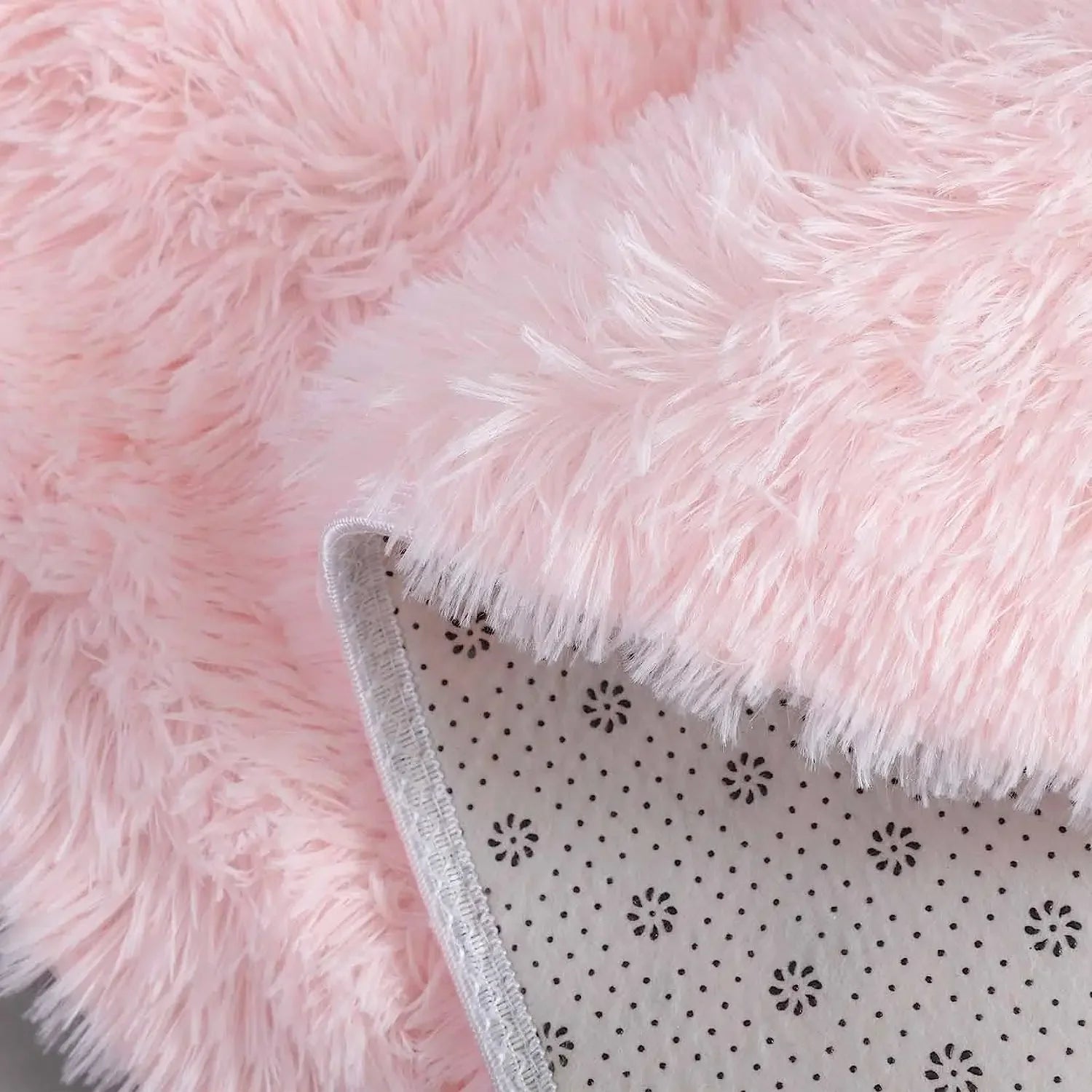 Super Soft Plush Round Rug – Fluffy Thick Pile Carpet for Living Room, Bedroom & Kids Room