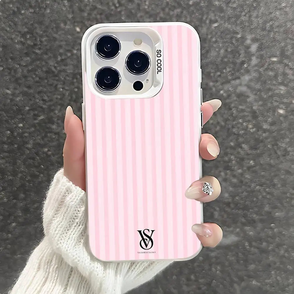 Victoria's Secret Inspired Slim Shockproof iPhone Case | iPhone 11–17 Pro Max