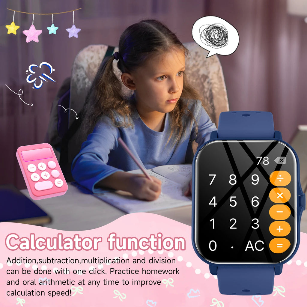 Smartwatch with Bluetooth Call, Voice Assistant & Fitness Tracker