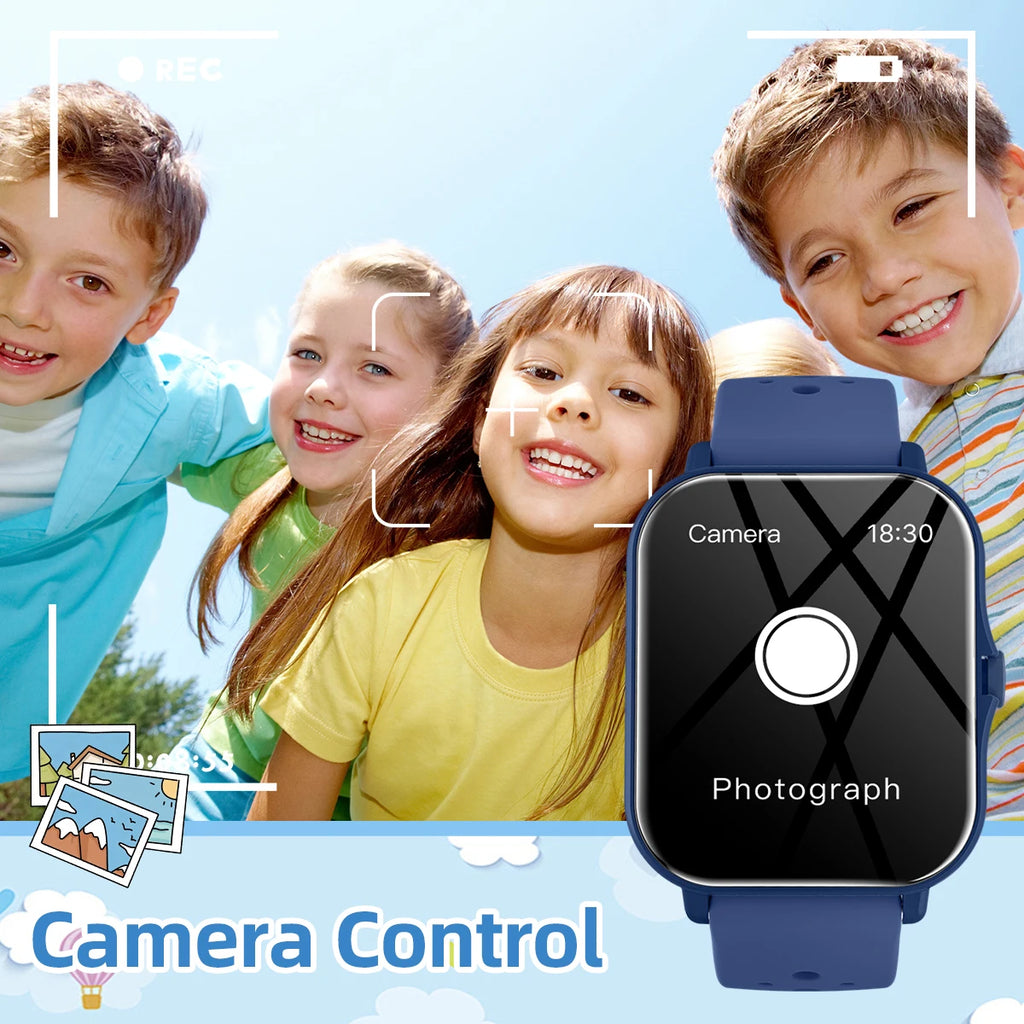 Smartwatch with Bluetooth Call, Voice Assistant & Fitness Tracker