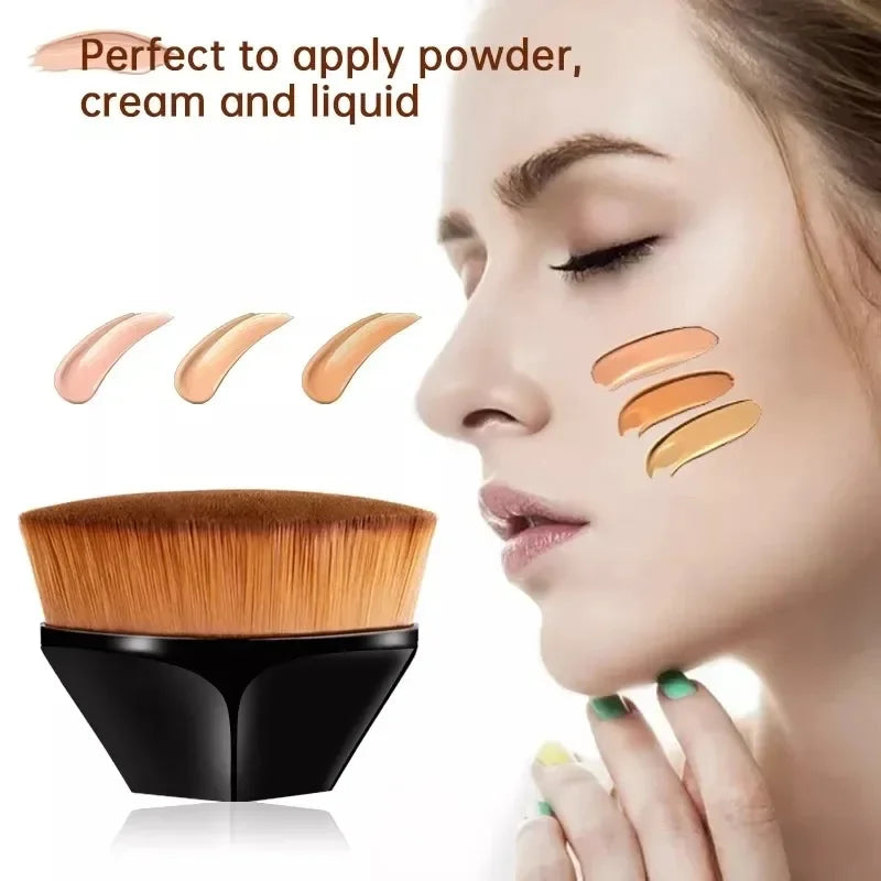 Magic Makeup Brush Set — Foundation, Blush & Powder