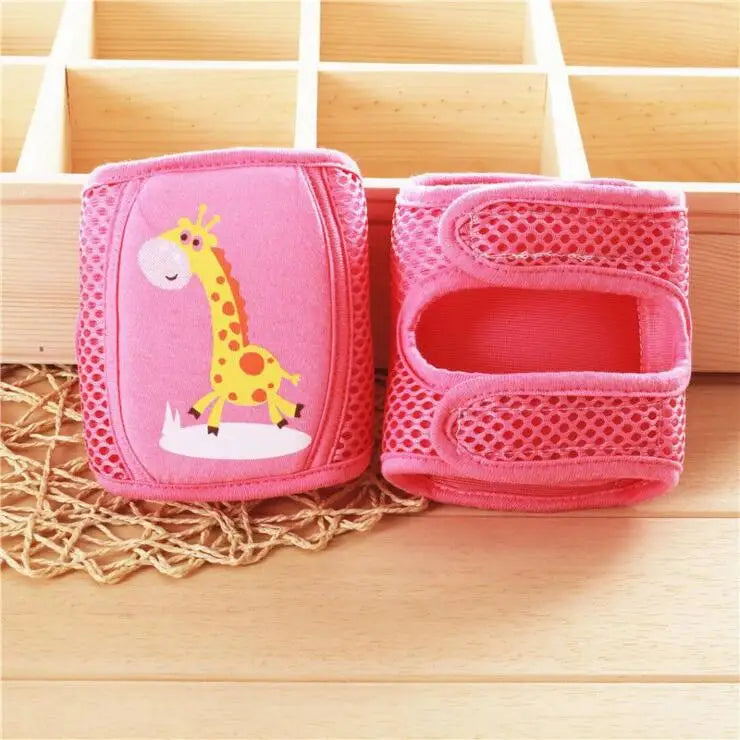 Baby Knee Pads & Leg Warmers — Crawling Protector for Infants & Toddlers ONLY Green LEFT