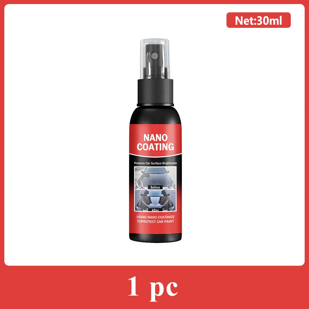 Graphene Nano Ceramic Car Coating Kit — High Gloss Paint Protection, Long-Lasting Shine